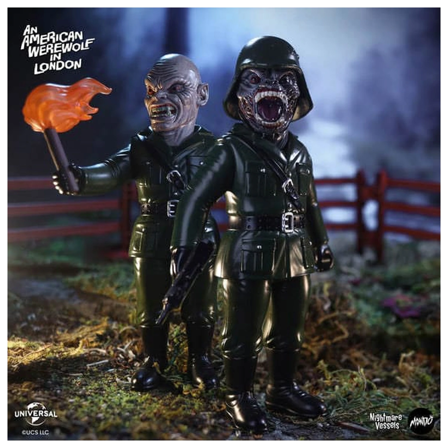 An American Werewolf in London Weichvinyl Figur Nightmare Demons 17 cm Produktfoto
