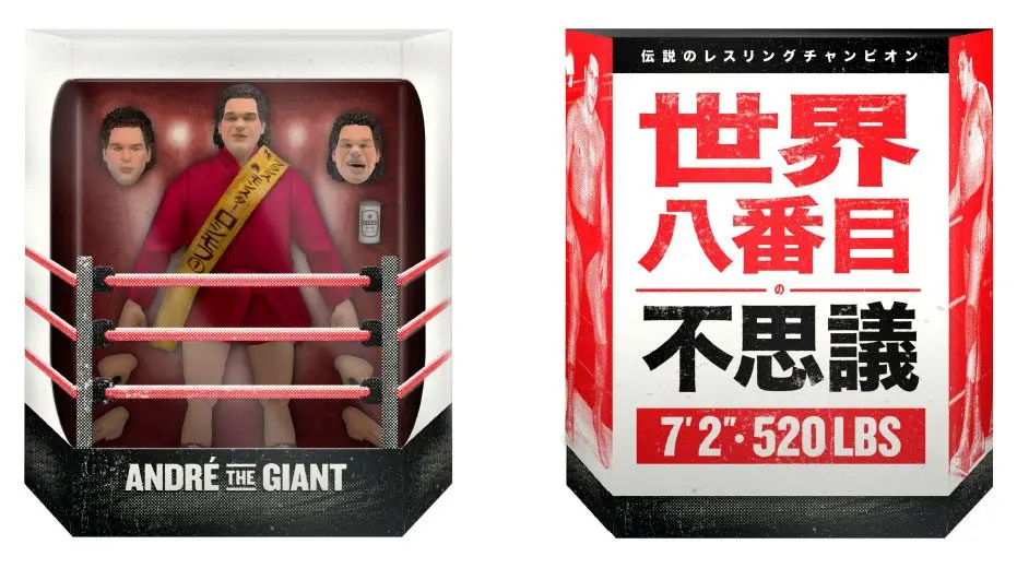 André the Giant Ultimates Actionfigur André the Giant 18 cm Produktfoto