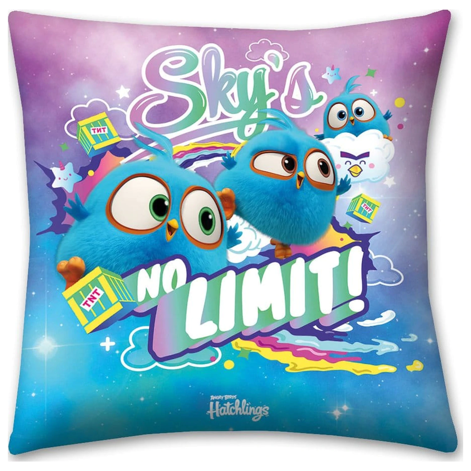 Angry Birds Hatchlings Kissen No Limit 40 x 40 cm Produktfoto