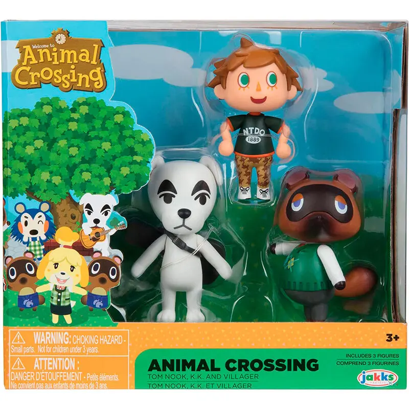 Animal Crossing 3-er Pack Figuren 6cm termékfotó