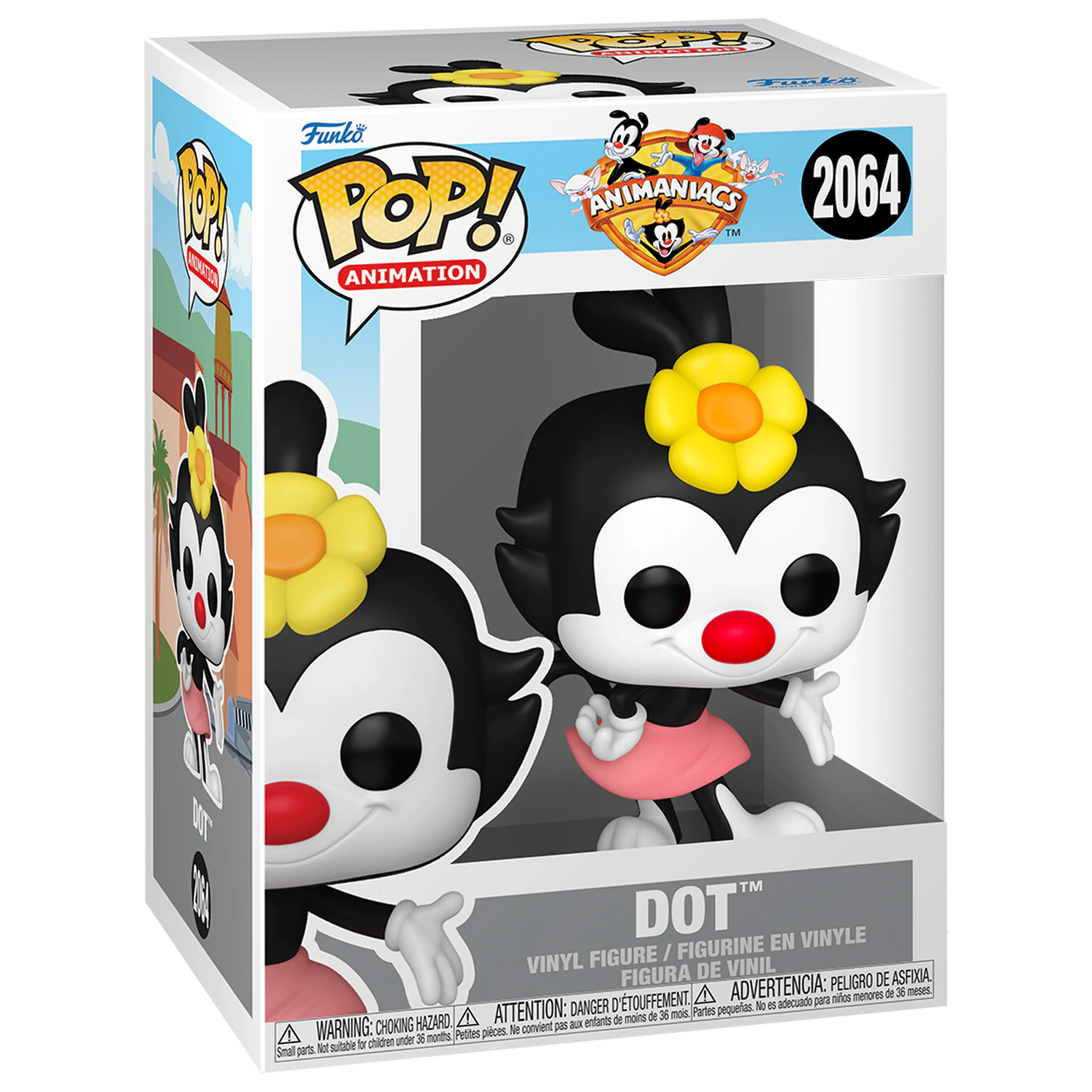 Animaniacs Funko POP! Animation Vinyl Figur Dot 9 cm Produktfoto