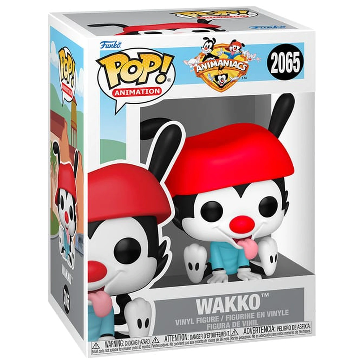 Animaniacs Funko POP! Animation Vinyl Figur Wakko 9 cm Produktfoto
