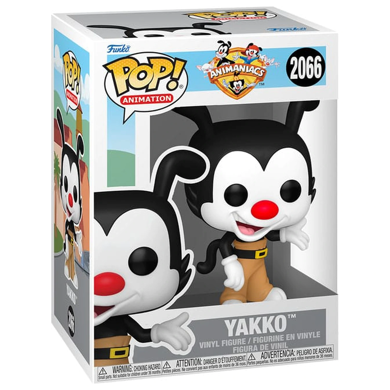 Animaniacs Funko POP! Animation Vinyl Figur Yakko 9 cm Produktfoto