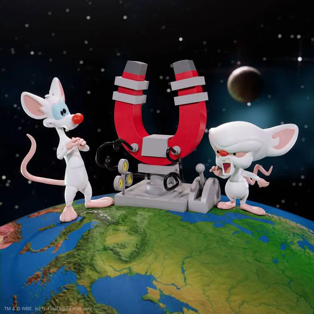 Animaniacs Ultimates Actionfigur Brain 18 cm Produktfoto