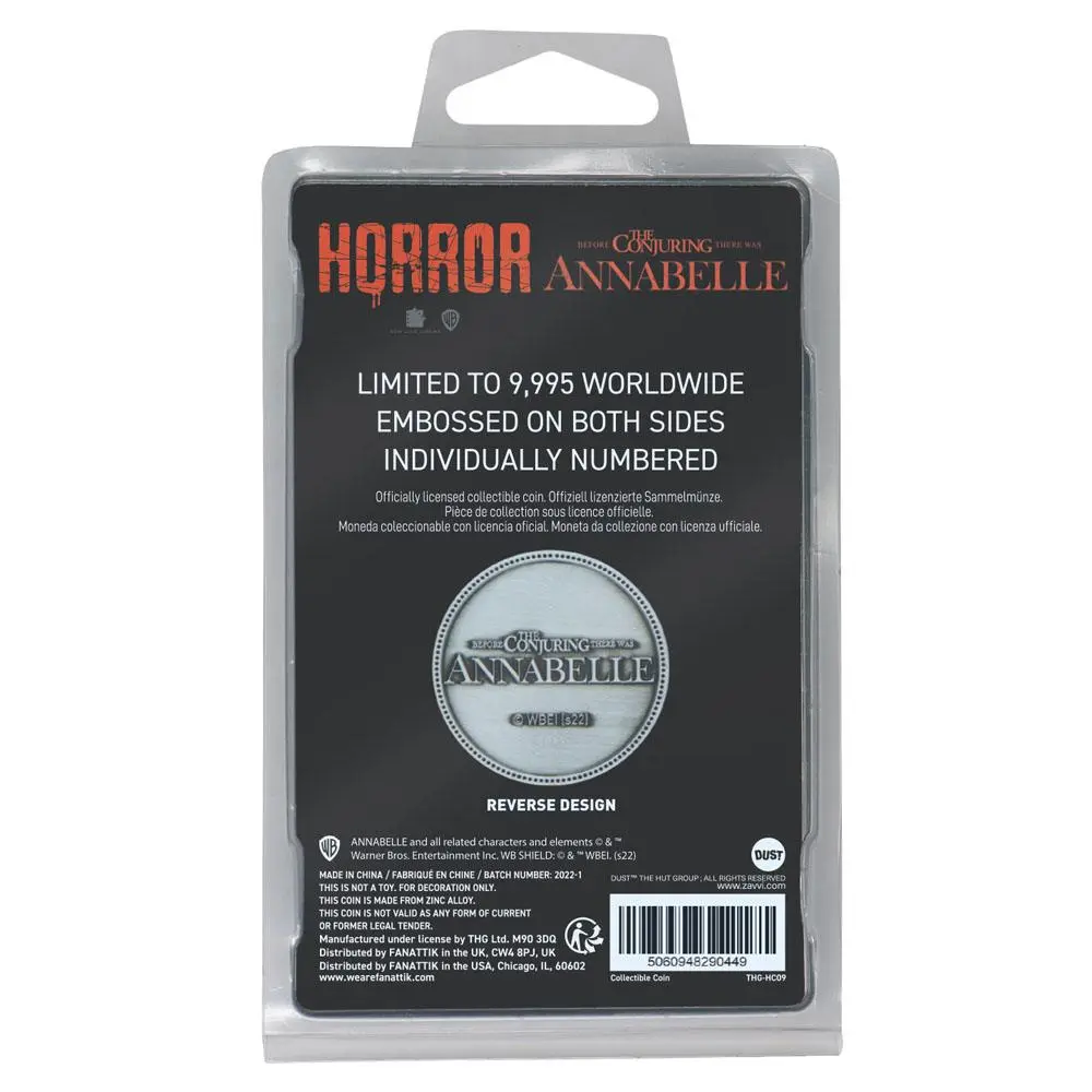 Annabelle Sammelmünze Limited Edition Produktfoto
