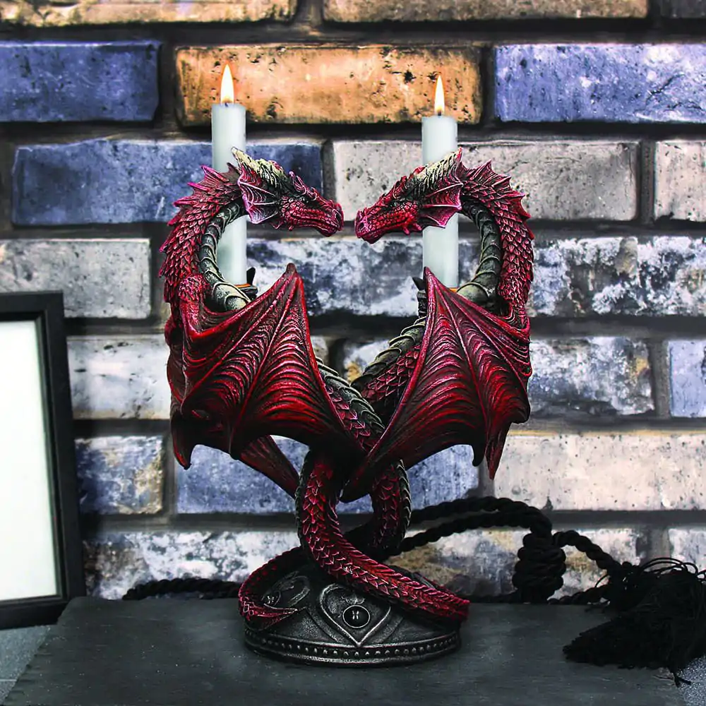 Anne Stokes Kerzenständer Dragon Heart Valentine's Edition 23 cm termékfotó