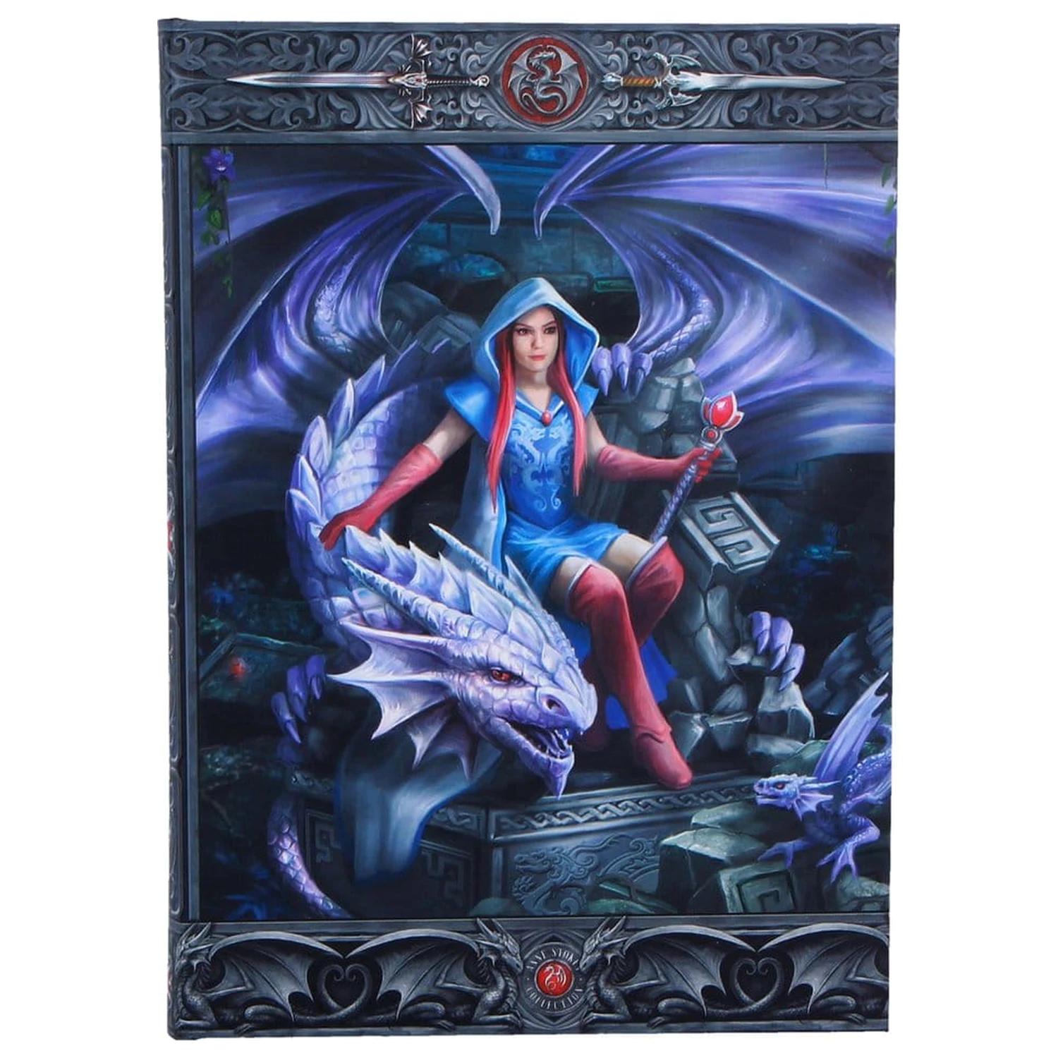 Anne Stokes Notizbuch Dragon Mage A5 Produktfoto