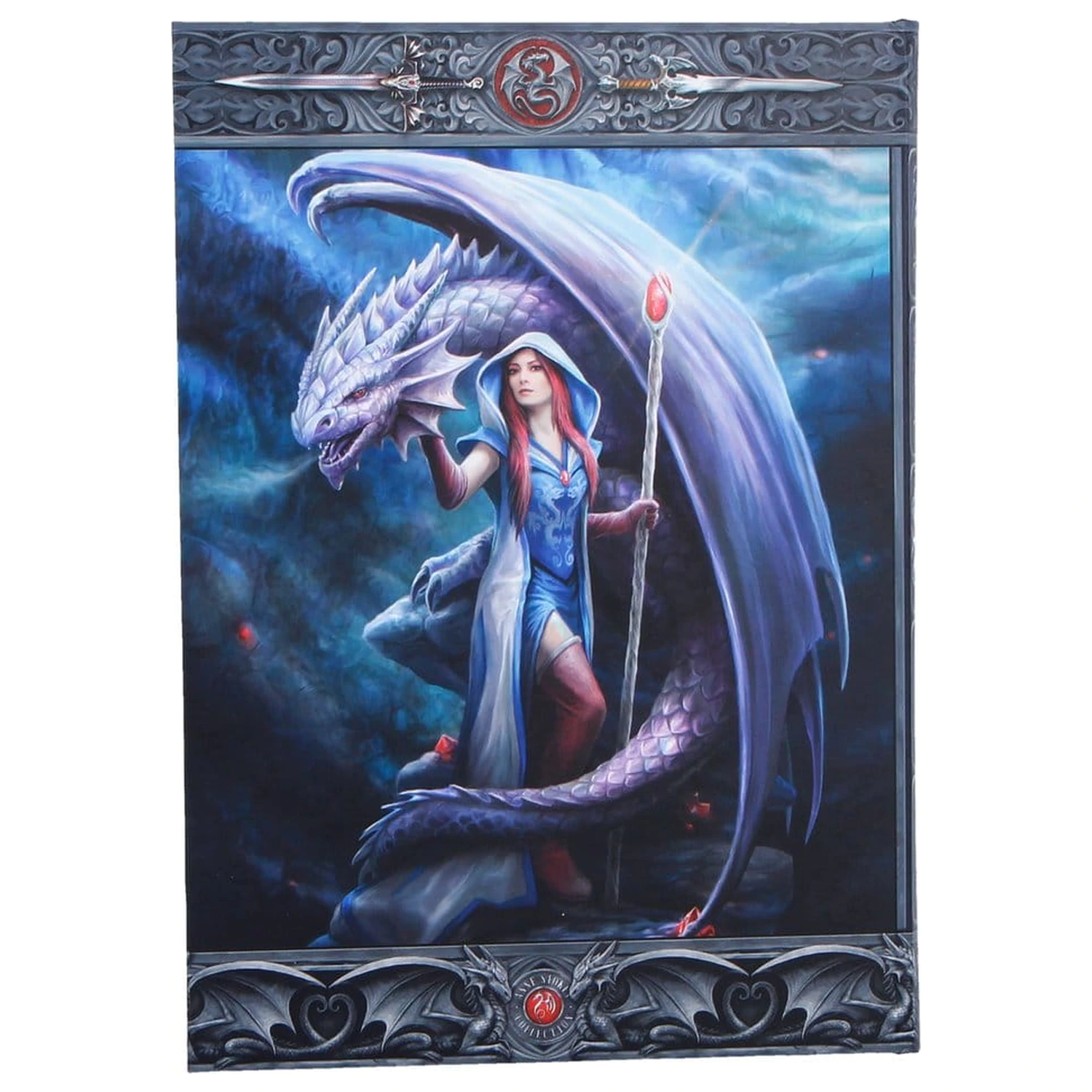 Anne Stokes Notizbuch Dragon Mage A5 Produktfoto
