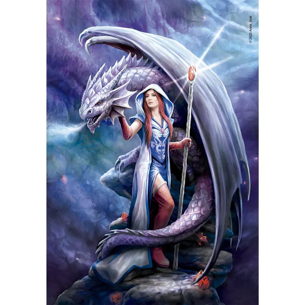 Anne Stokes Dragon Mage Puzzle 1000St Produktfoto