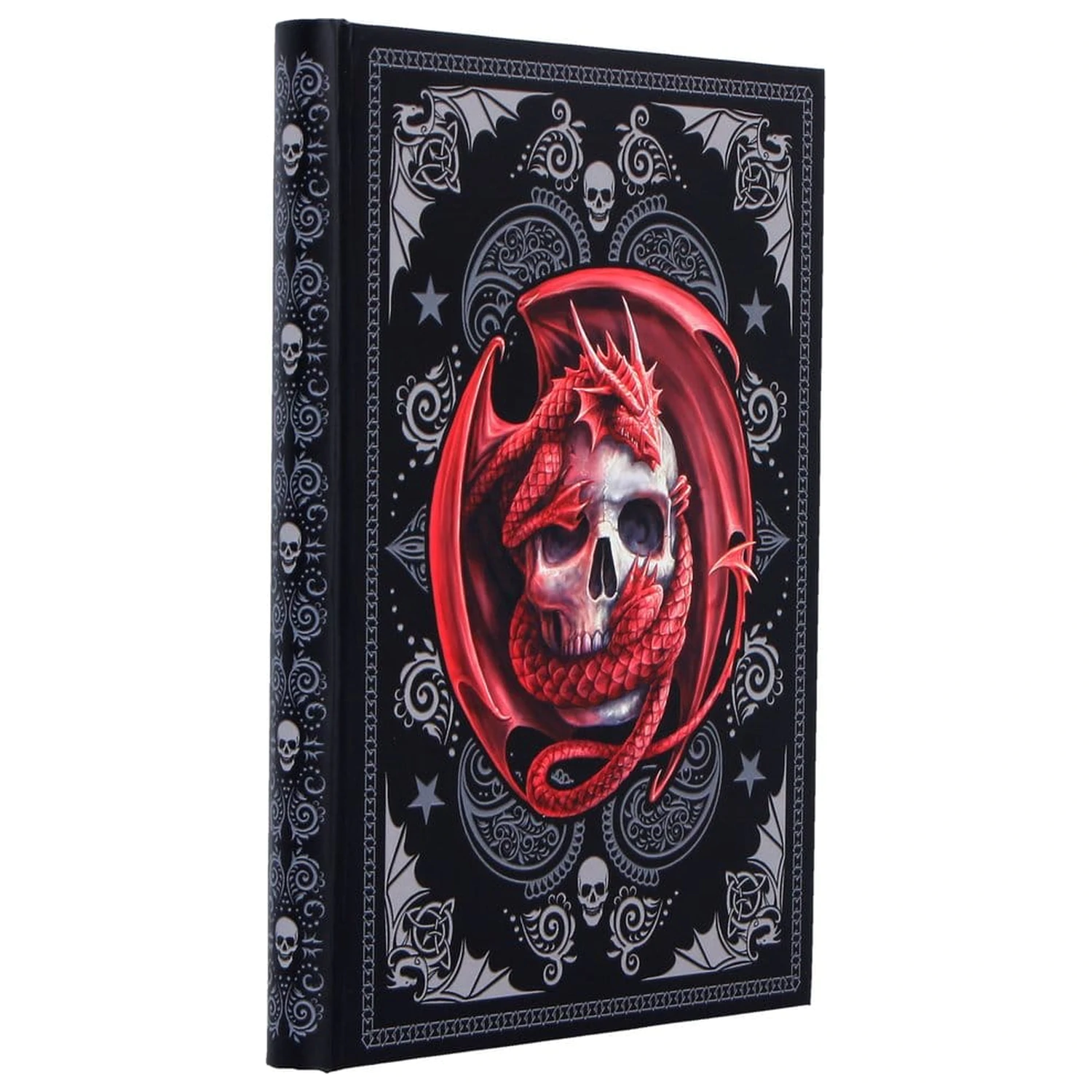 Anne Stokes Notizbuch Skull Embrace A5 Produktfoto