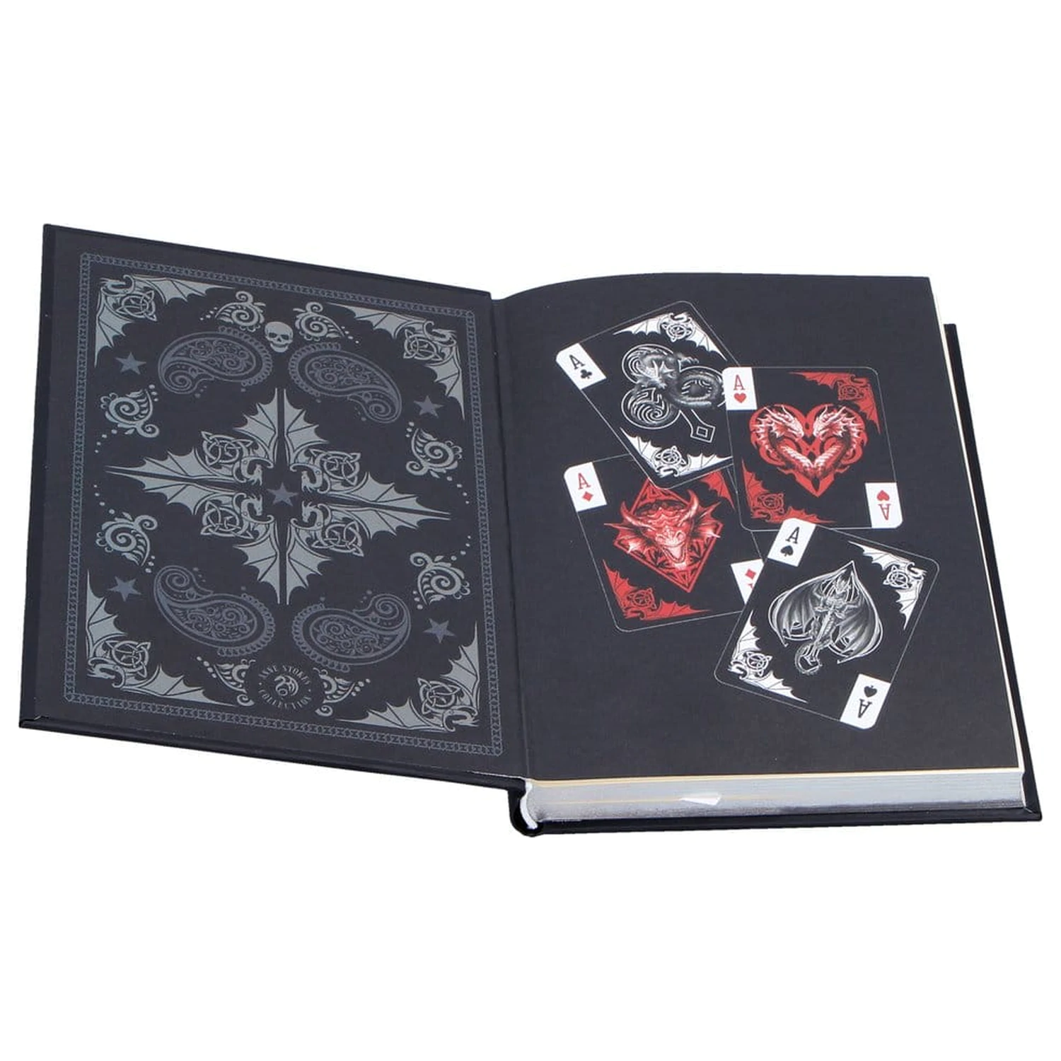Anne Stokes Notizbuch Skull Embrace A5 Produktfoto