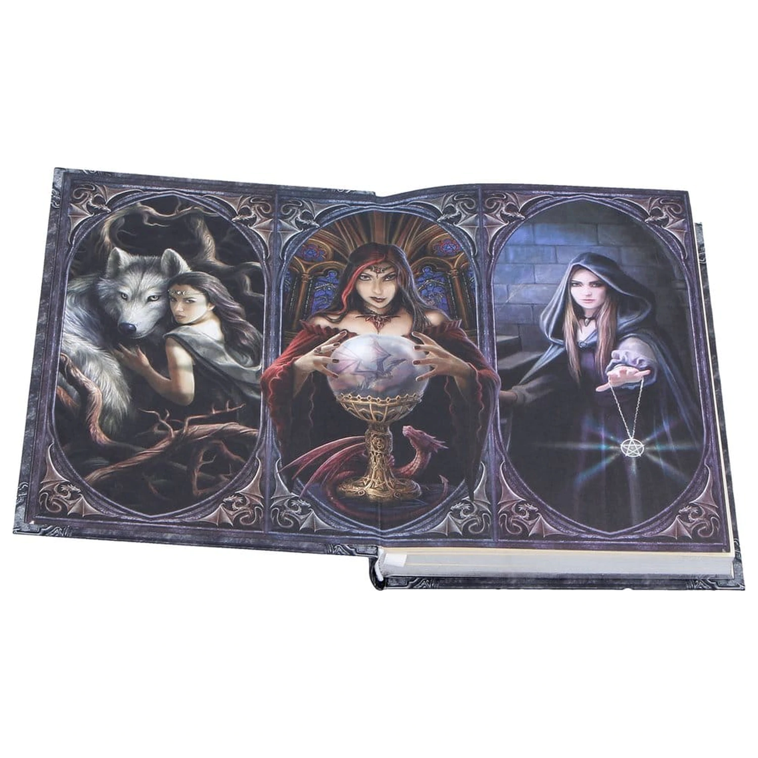Anne Stokes Journal Das Buch der Schatten A5 Produktfoto