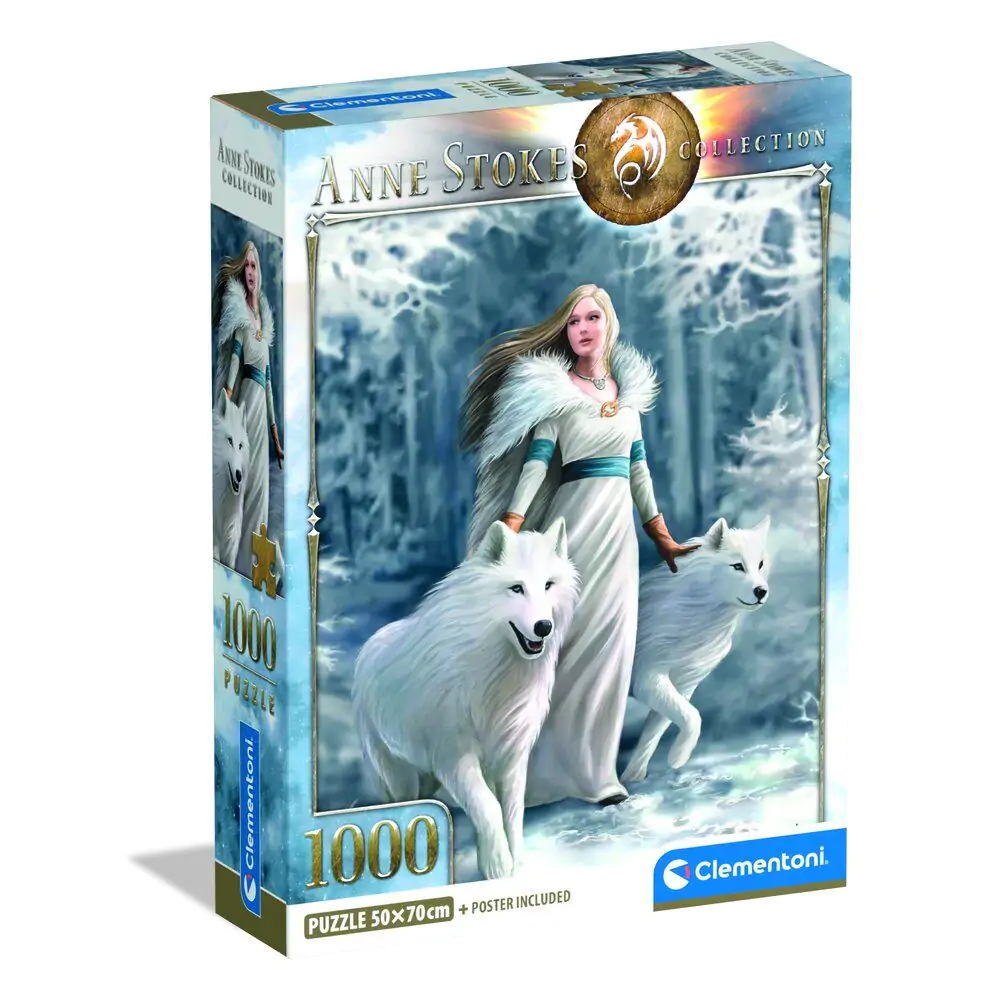 Anne Stokes Winter Guardians Puzzle 1000St Produktfoto