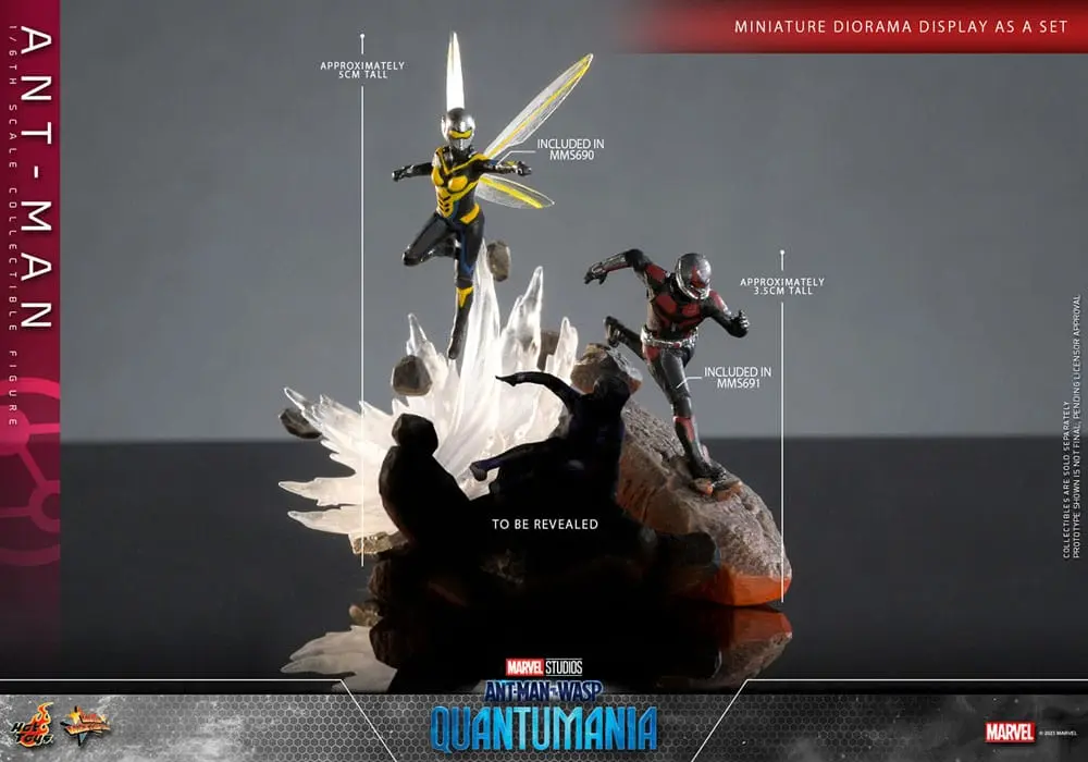 Ant-Man & The Wasp: Quantumania Movie Masterpiece Actionfigur 1/6 Ant-Man 30 cm termékfotó