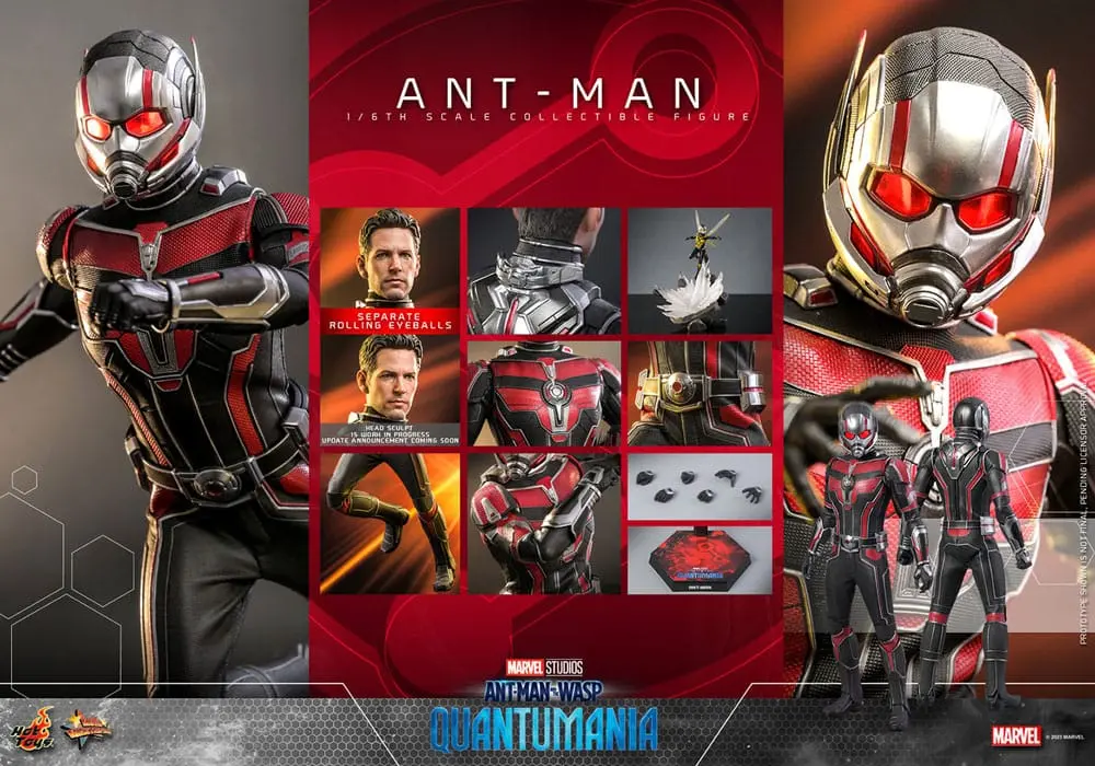 Ant-Man & The Wasp: Quantumania Movie Masterpiece Actionfigur 1/6 Ant-Man 30 cm termékfotó