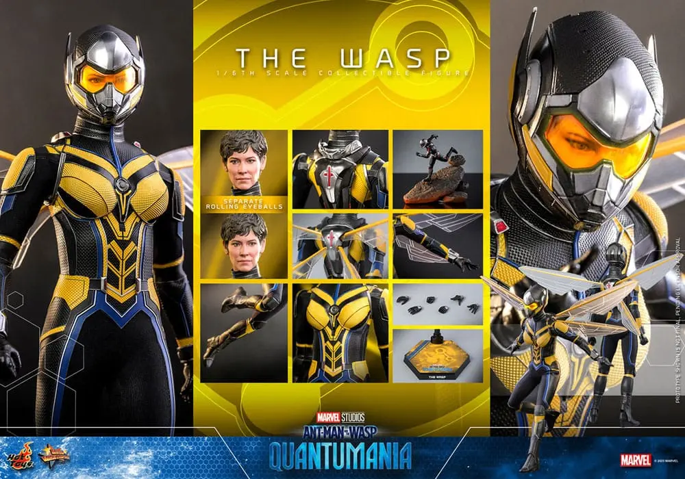 Ant-Man & The Wasp: Quantumania Movie Masterpiece Actionfigur 1/6 The Wasp 29 cm termékfotó