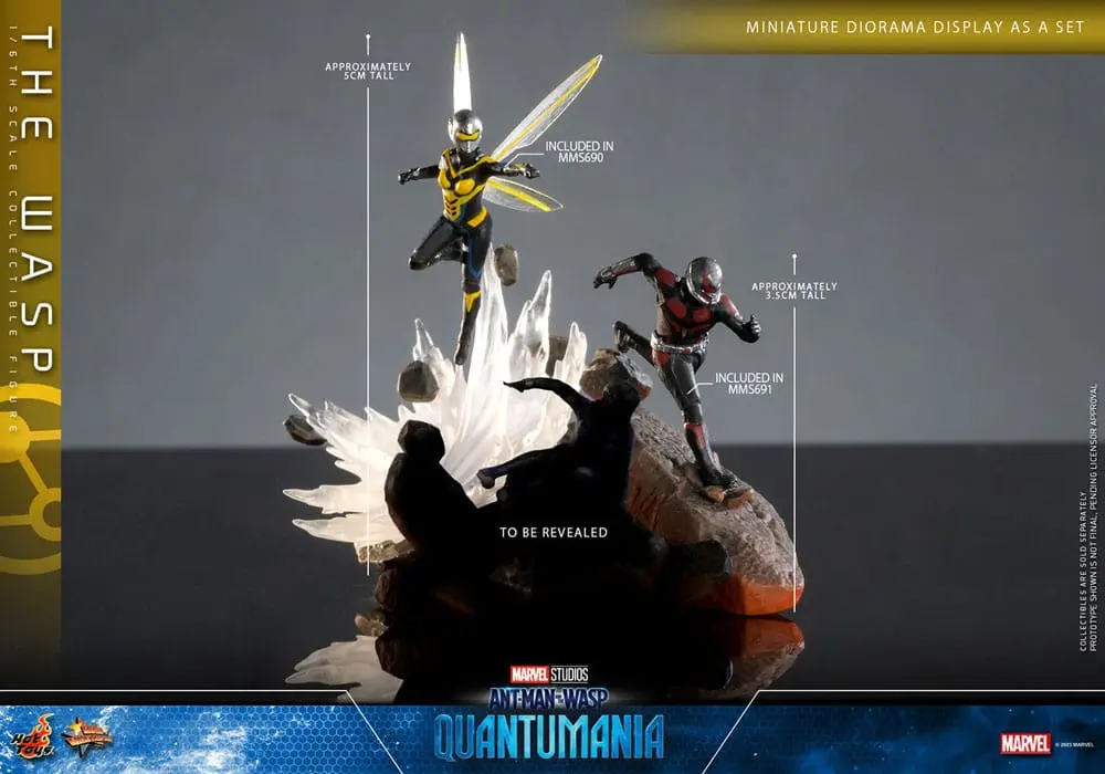 Ant-Man & The Wasp: Quantumania Movie Masterpiece Actionfigur 1/6 The Wasp 29 cm termékfotó