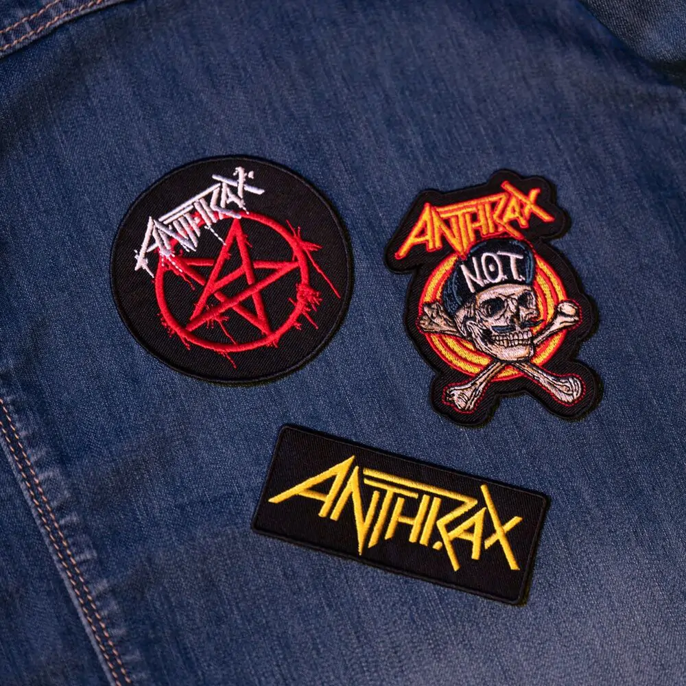 Anthrax 3er Set Aufnäher Produktfoto