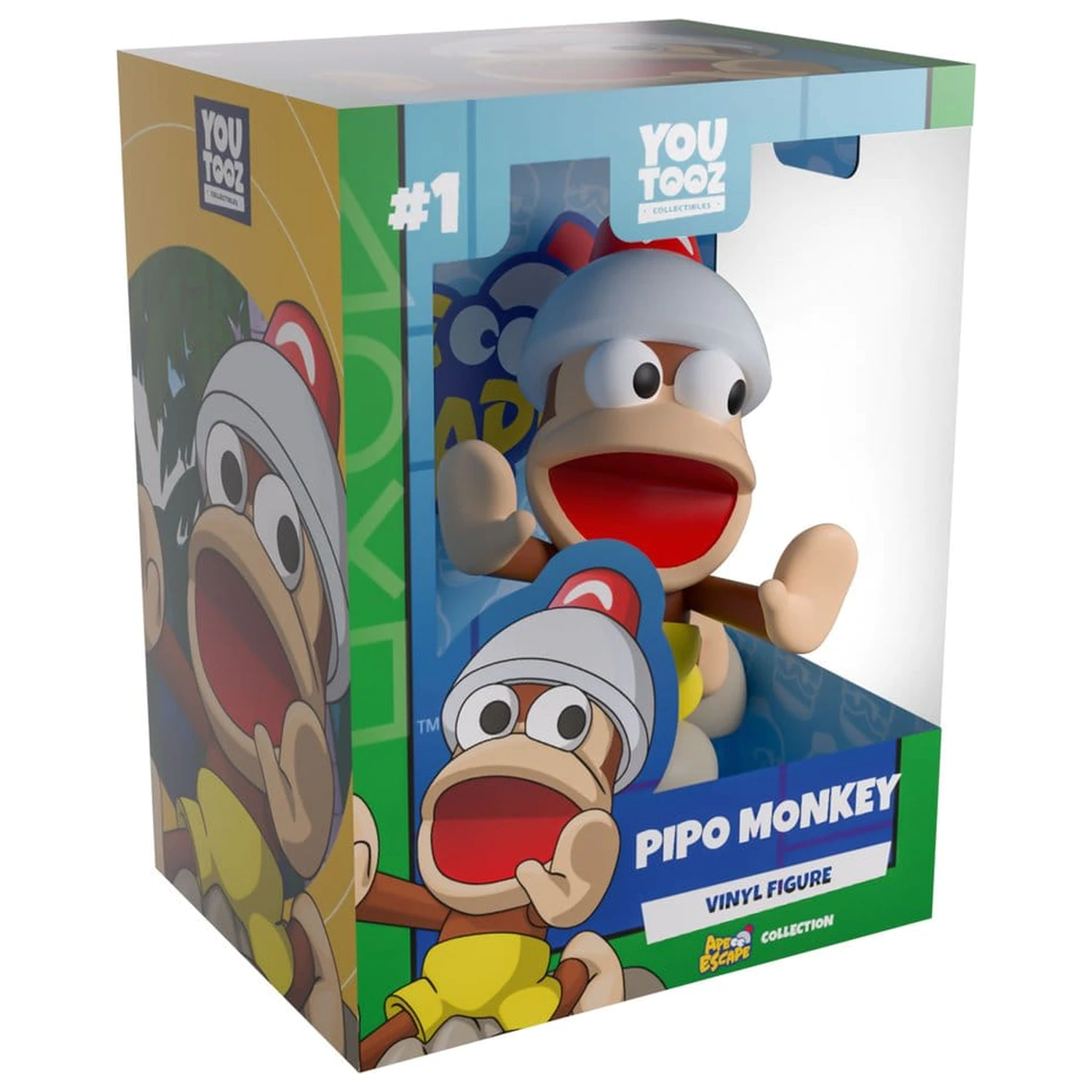 Ape Escape Vinyl Figur Pipo Monkey 11 cm Produktfoto
