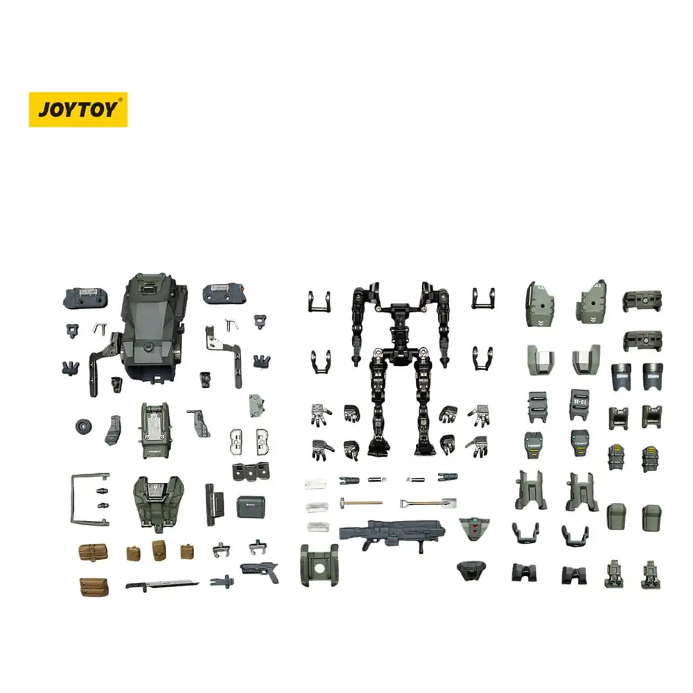 APOC Series Dark Source Actionfigur Bedrock Standard Kampf-Mecha 17 cm Produktfoto