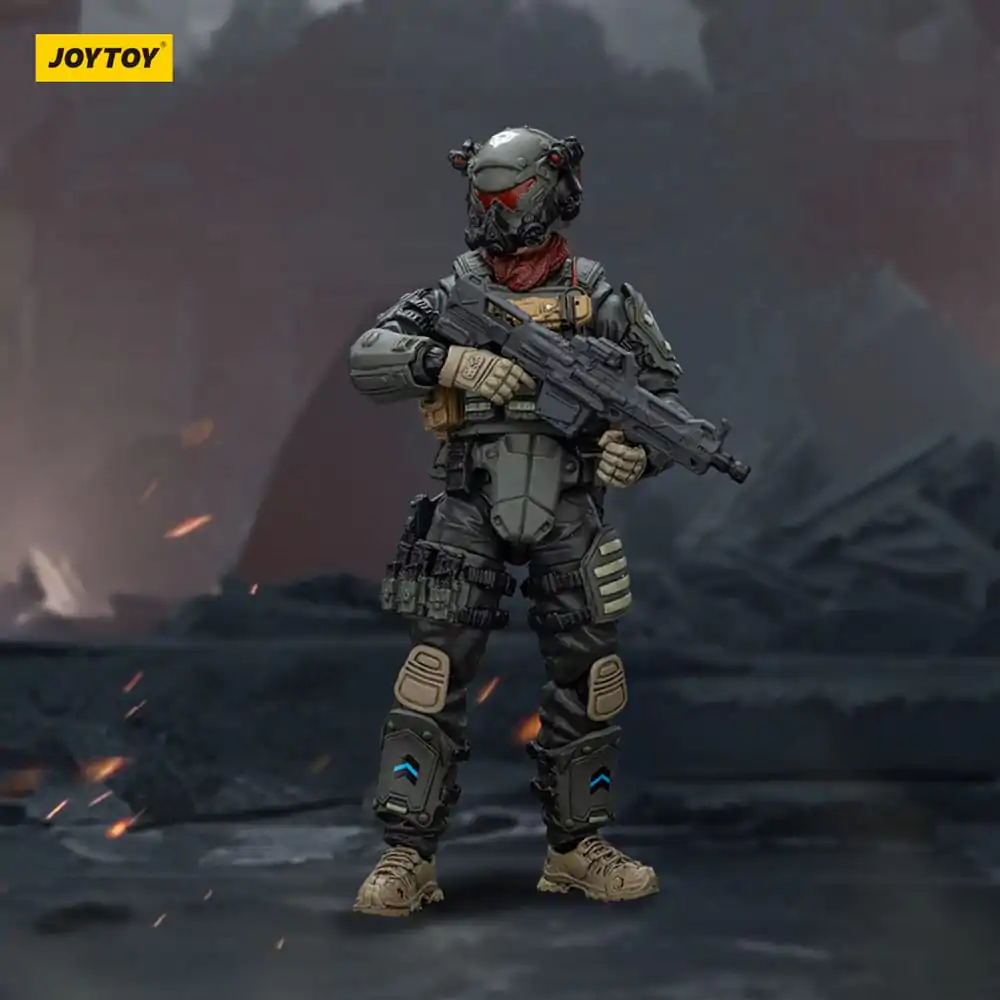 APOC Series Dark Source Action Figur Stellar Scar Assault Team Darksilicon 11 cm Produktfoto