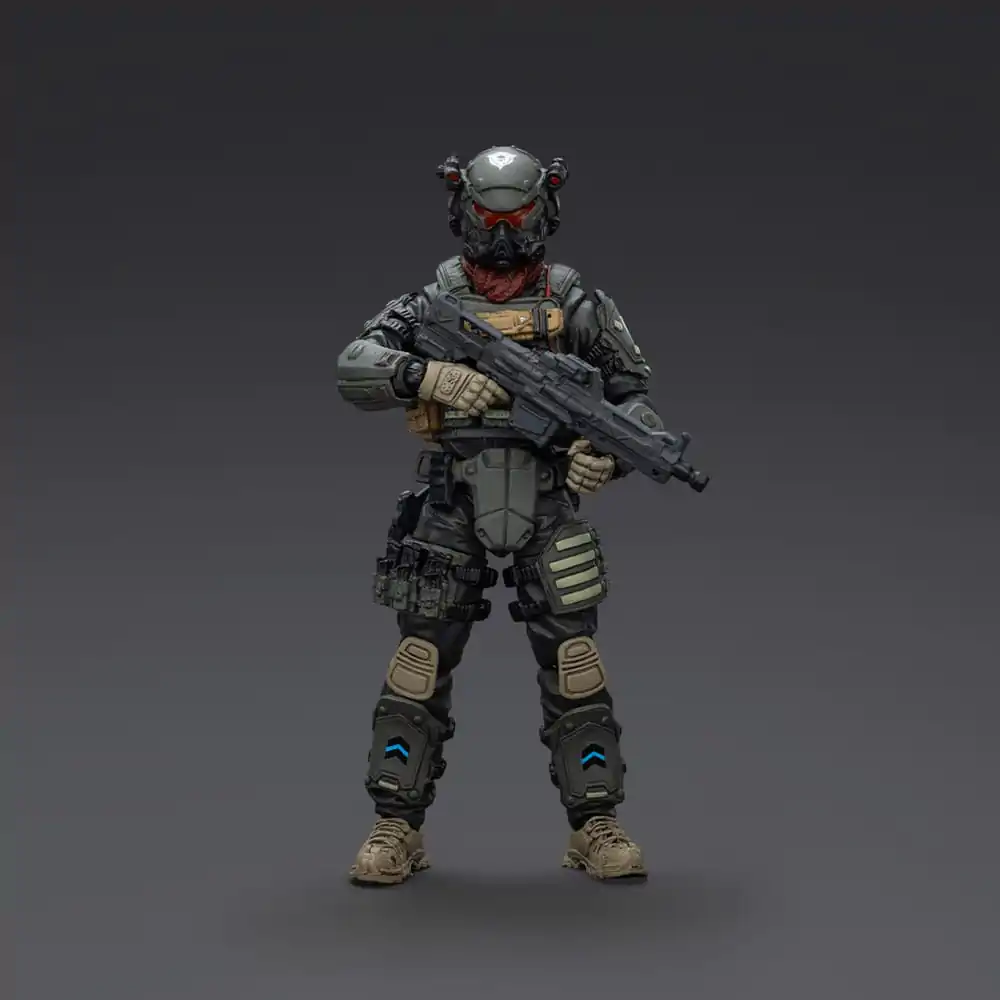 APOC Series Dark Source Action Figur Stellar Scar Assault Team Darksilicon 11 cm Produktfoto