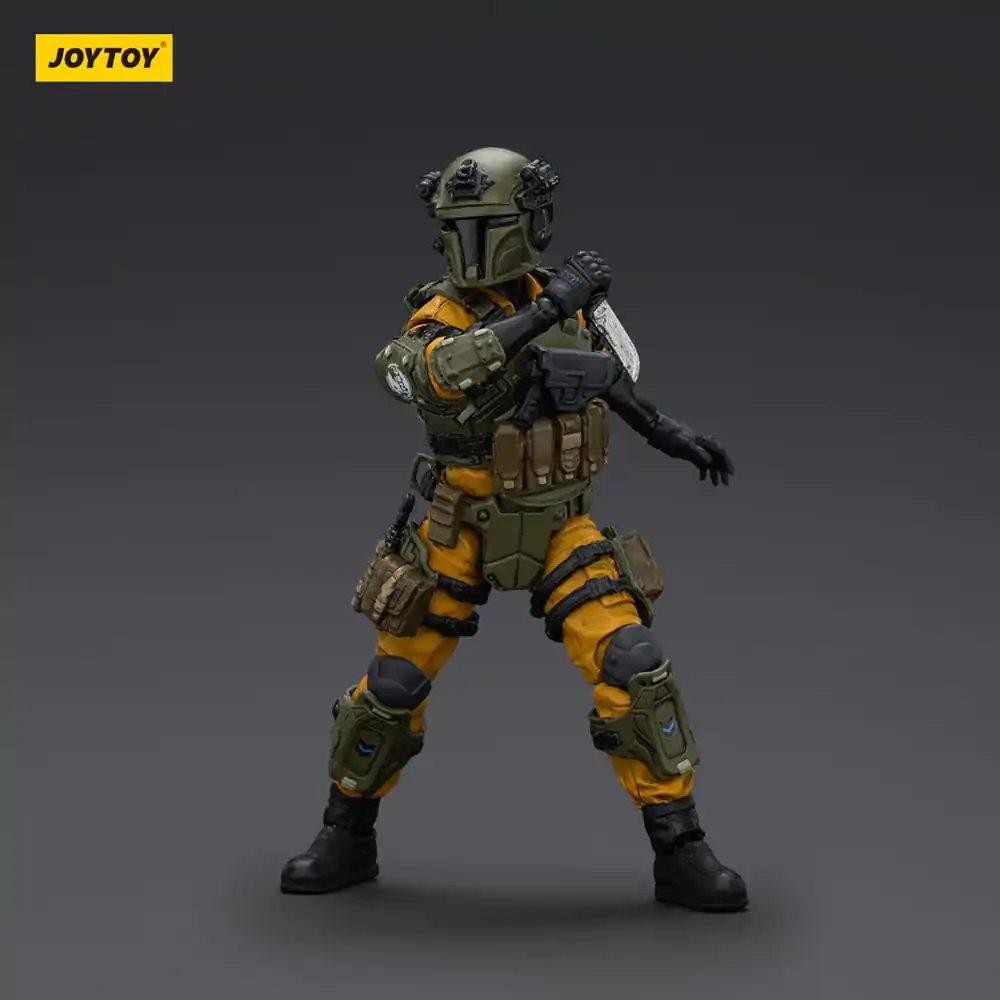 APOC Series Dark Source Action Figur Stellar Scar Assault Team Firesulfur 11 cm Produktfoto