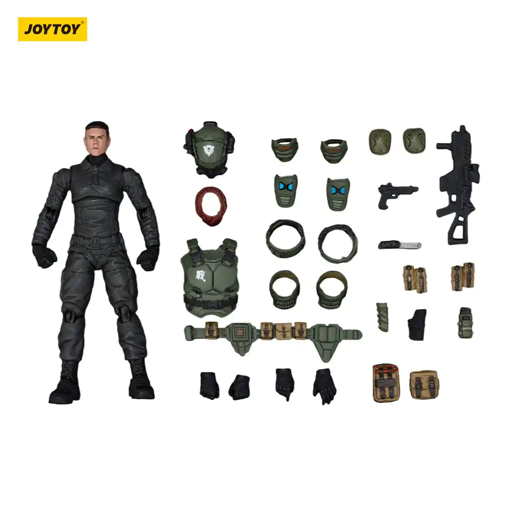 APOC Series Dark Source Action Figur Stellar Scar Assault Team Titanite 11 cm Produktfoto