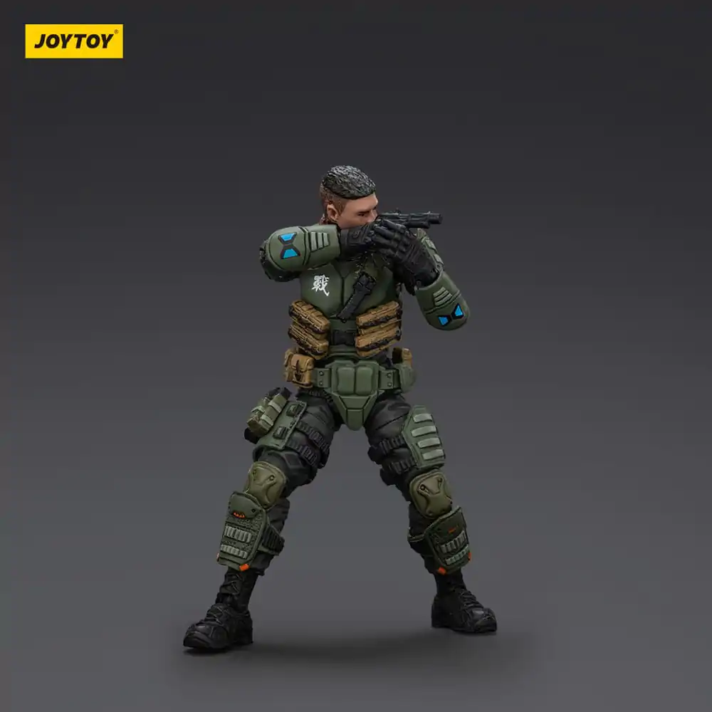 APOC Series Dark Source Action Figur Stellar Scar Assault Team Titanite 11 cm Produktfoto