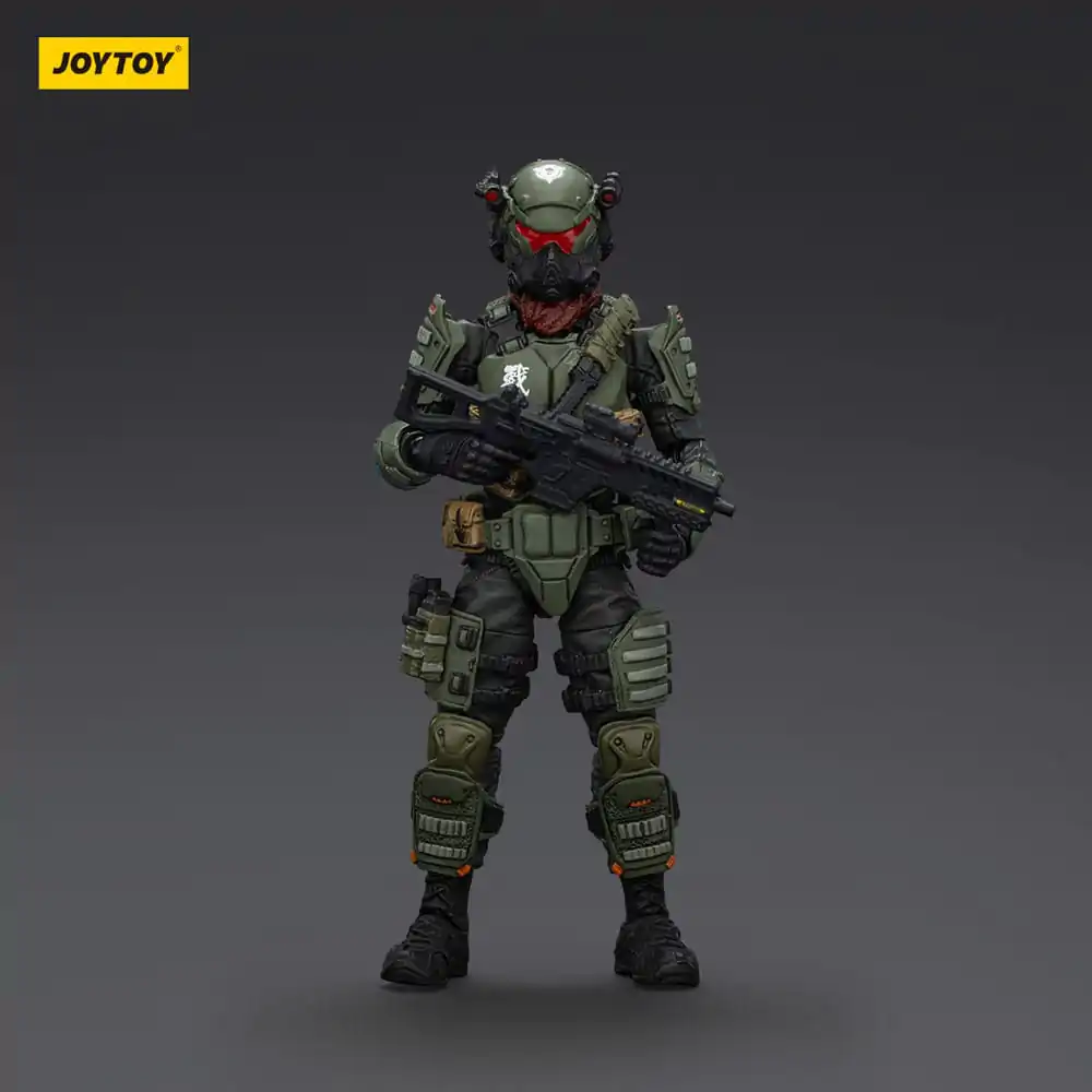 APOC Series Dark Source Action Figur Stellar Scar Assault Team Titanite 11 cm Produktfoto