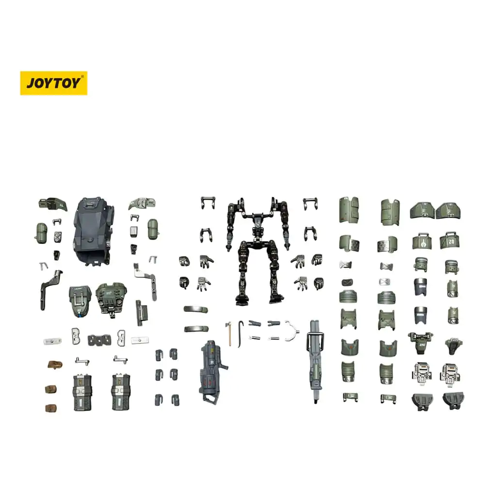 APOC Series Dark Source Actionfigur Storm Tempestus Feuerunterstützung Mecha 17 cm Produktfoto