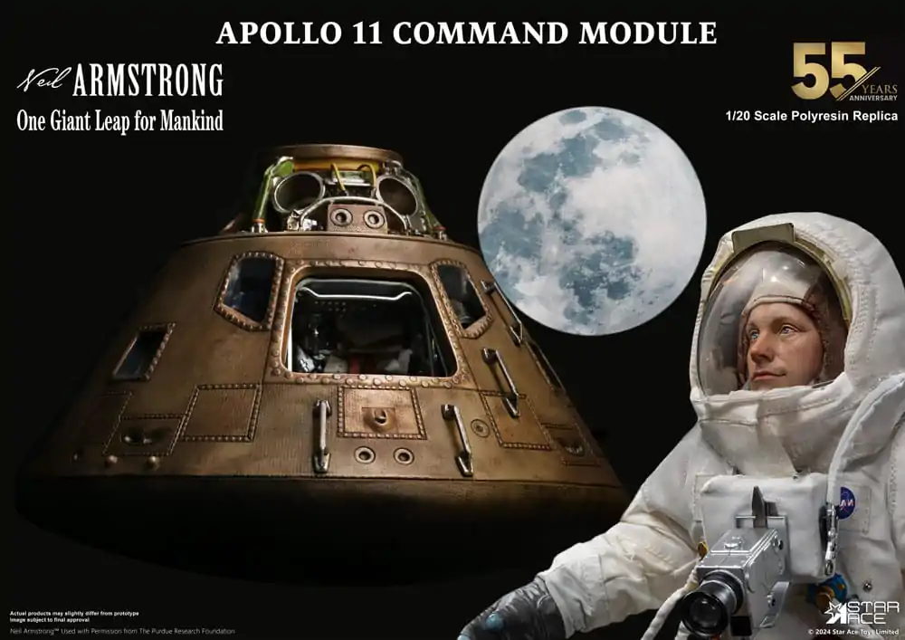 Apollo 11 Replik 1/20 Command Module (DX) 20 cm termékfotó