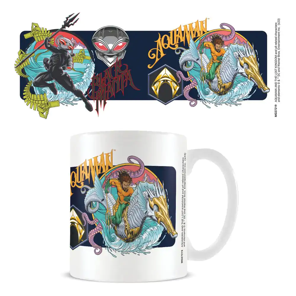 Aquaman and the lost Kingdom Tasse Aquaman vs Black Manta Produktfoto