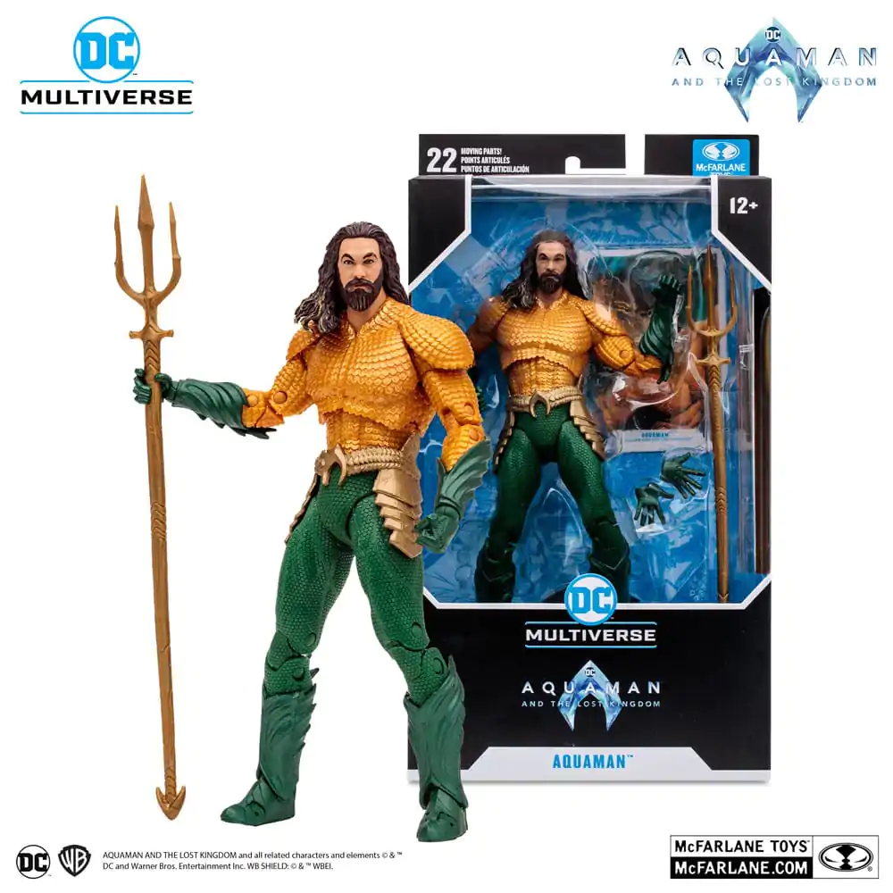 Aquaman and the Lost Kingdom DC Multiverse Actionfigur Aquaman 18 cm termékfotó