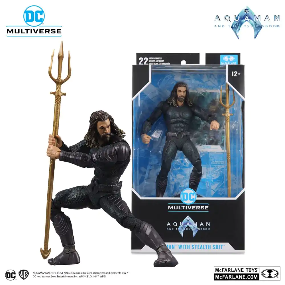 Aquaman and the Lost Kingdom DC Multiverse Actionfigur Aquaman with Stealth Suit 18 cm termékfotó