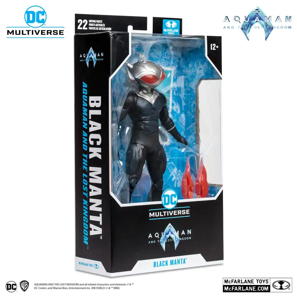 Aquaman and the Lost Kingdom DC Multiverse Actionfigur Black Manta 18 cm termékfotó