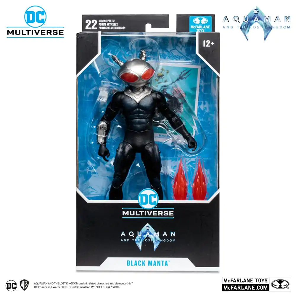 Aquaman and the Lost Kingdom DC Multiverse Actionfigur Black Manta 18 cm termékfotó