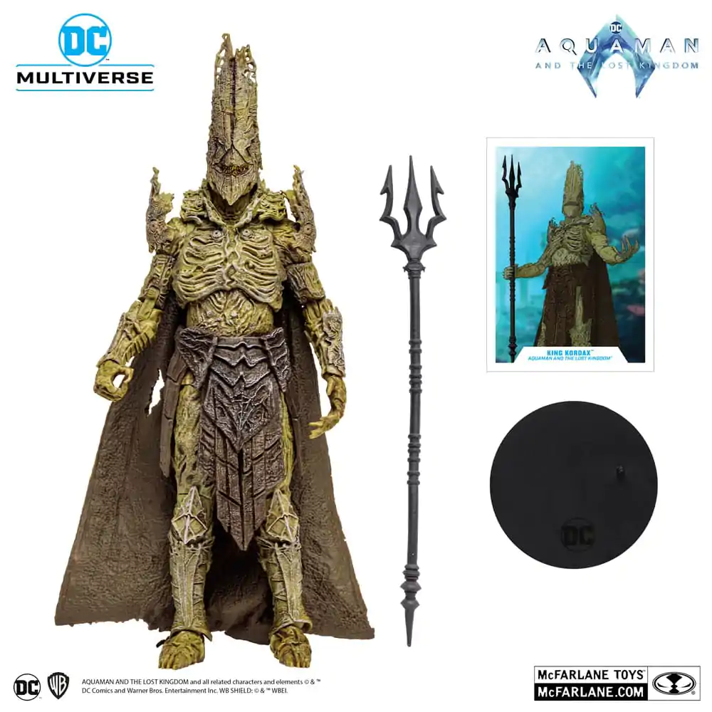 Aquaman and the Lost Kingdom DC Multiverse Actionfigur King Kordax 18 cm termékfotó