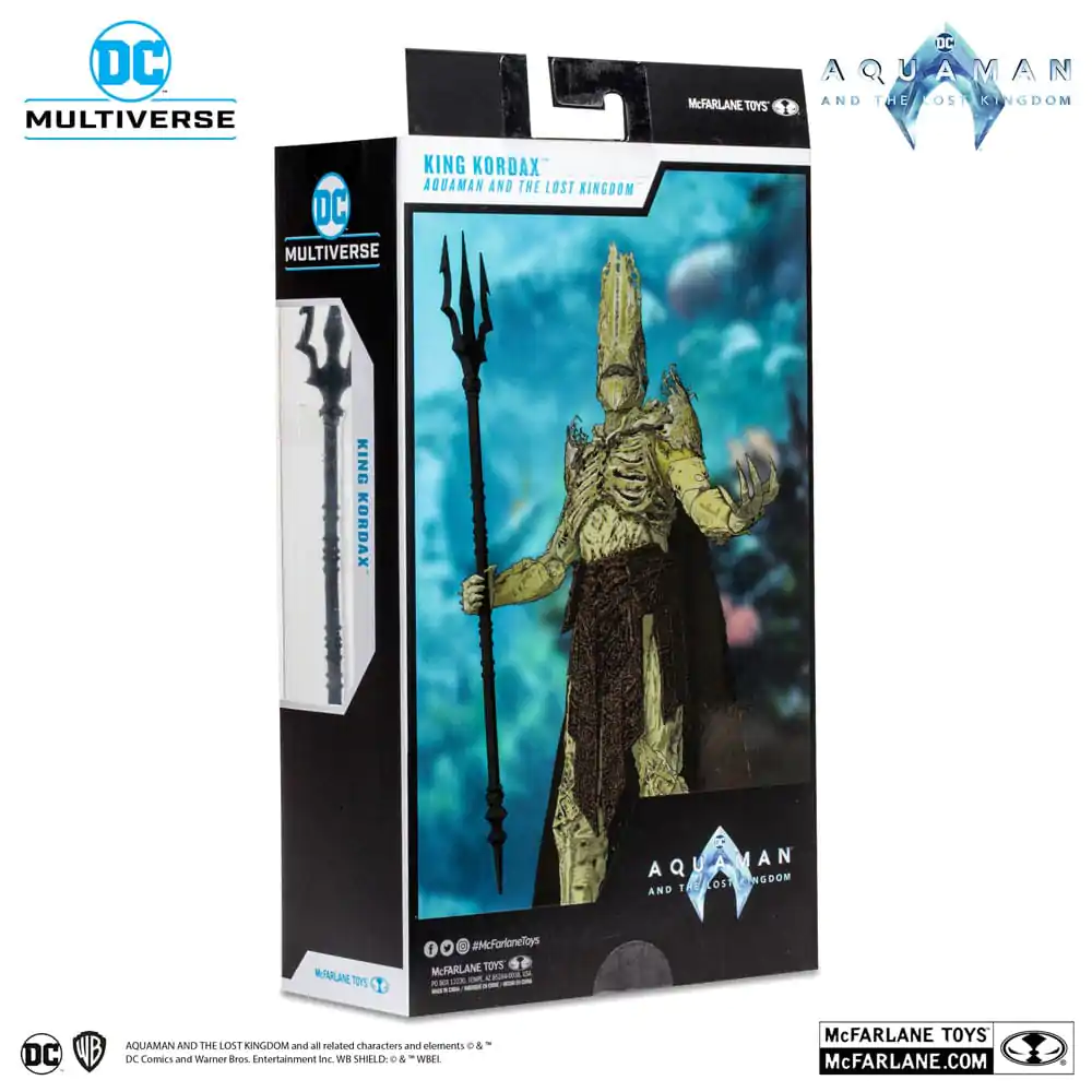 Aquaman and the Lost Kingdom DC Multiverse Actionfigur King Kordax 18 cm termékfotó