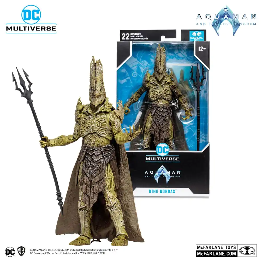 Aquaman and the Lost Kingdom DC Multiverse Actionfigur King Kordax 18 cm termékfotó