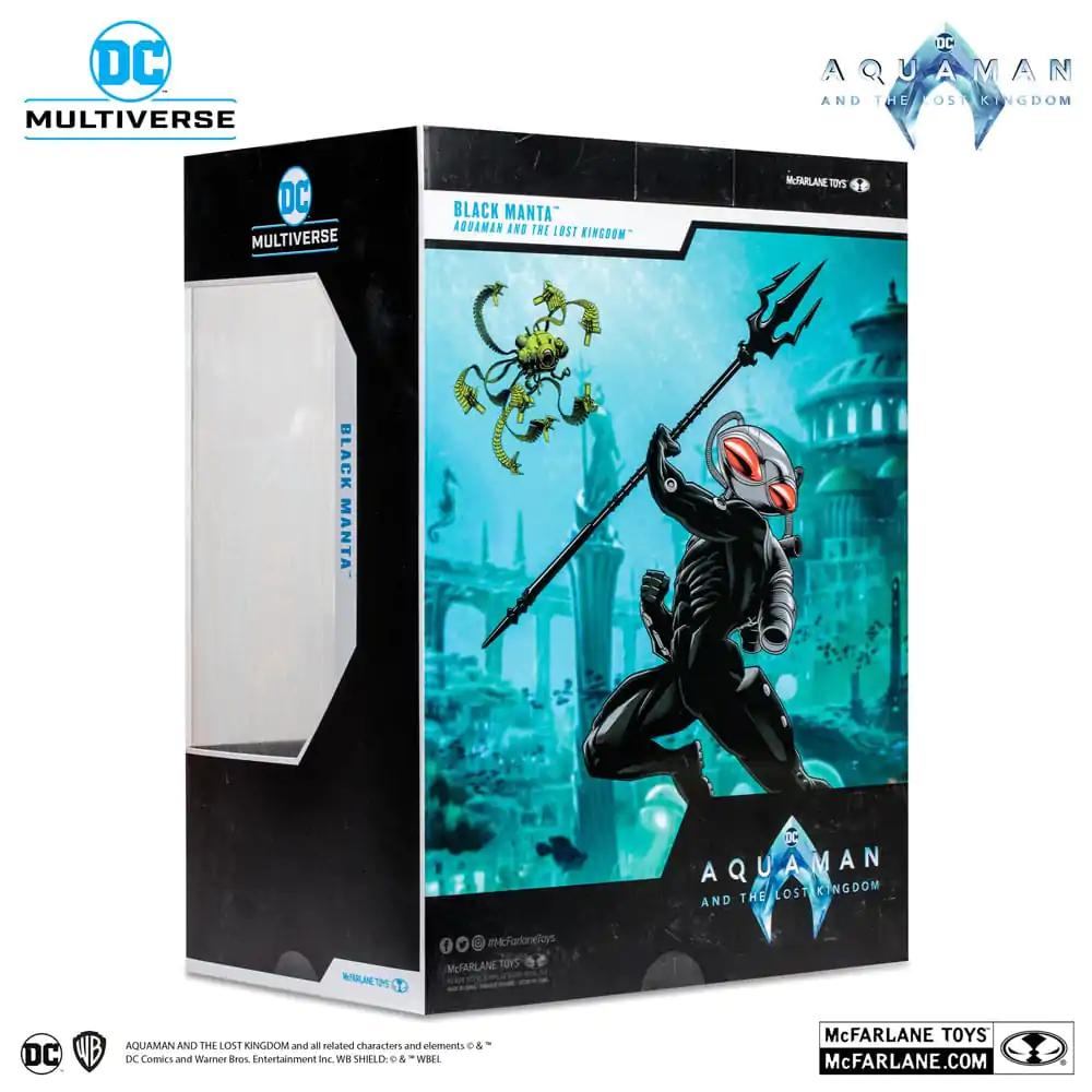 Aquaman and the Lost Kingdom DC Multiverse Megafig Actionfigur Black Manta 30 cm termékfotó