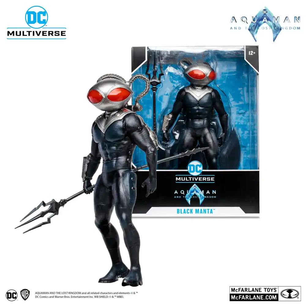 Aquaman and the Lost Kingdom DC Multiverse Megafig Actionfigur Black Manta 30 cm termékfotó