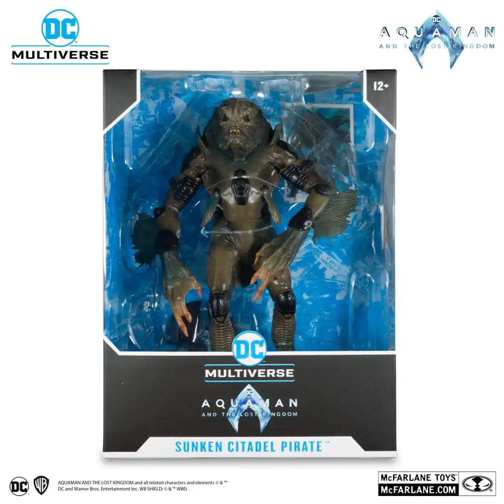 Aquaman and the Lost Kingdom DC Multiverse Megafig Actionfigur Sunken Citadel Pirate 30 cm termékfotó