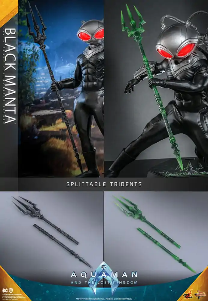 Aquaman: Lost Kingdom Movie Masterpiece Actionfigur 1/6 Black Manta 34 cm Produktfoto
