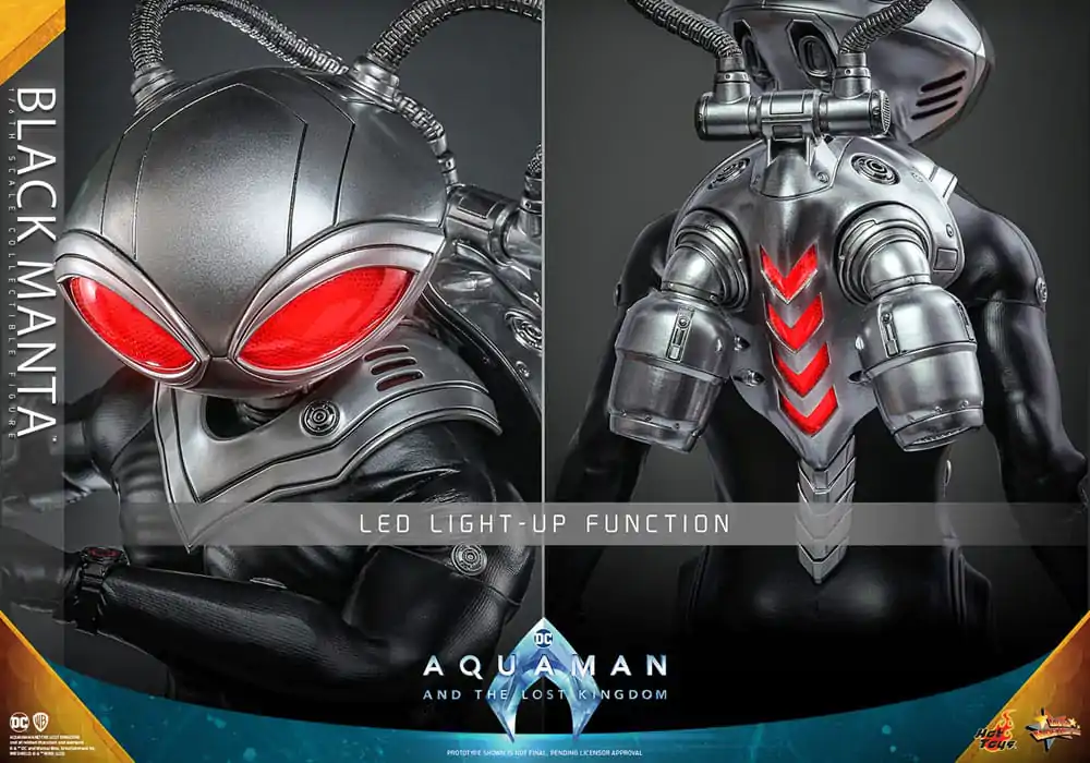 Aquaman: Lost Kingdom Movie Masterpiece Actionfigur 1/6 Black Manta 34 cm Produktfoto