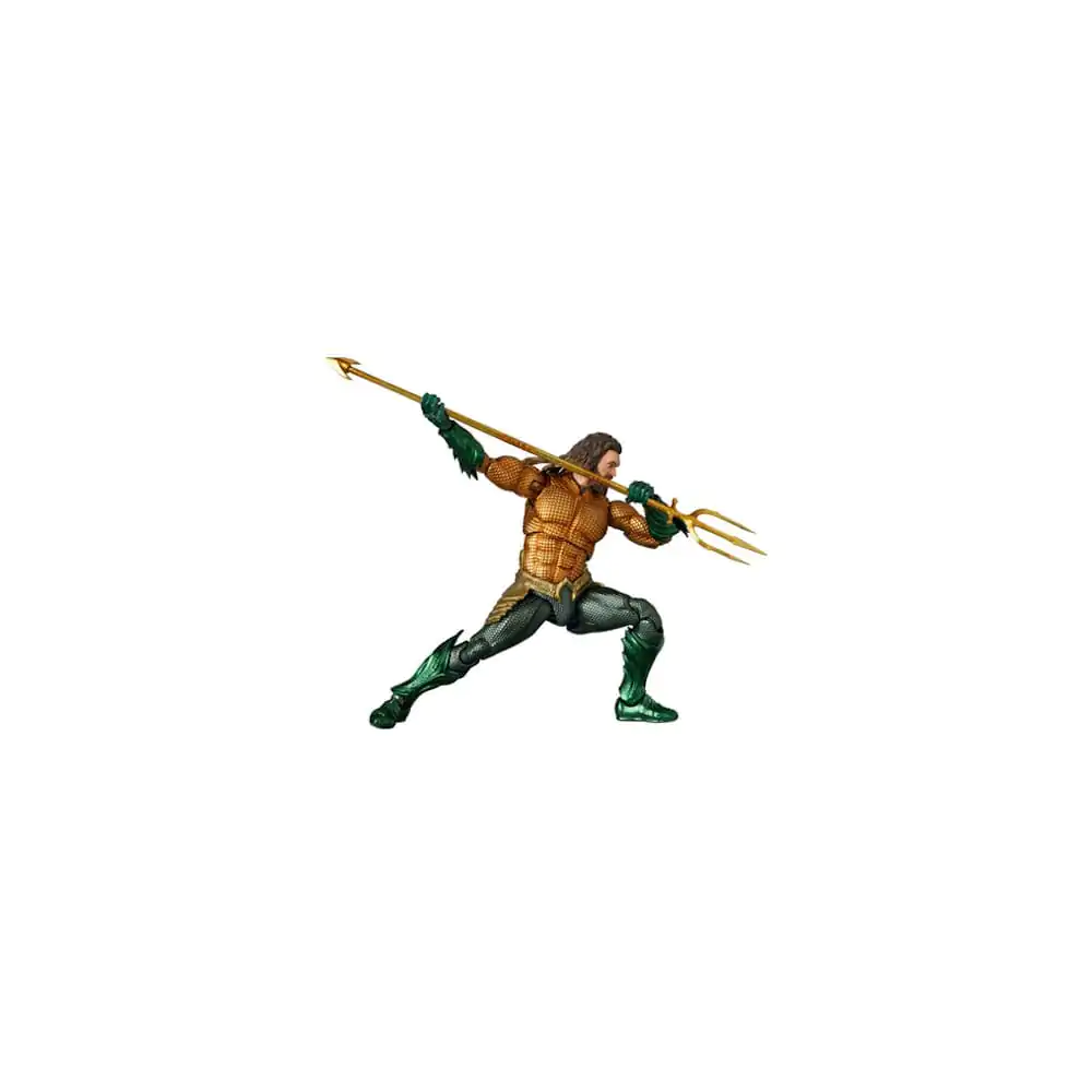 Aquaman Movie MAF EX Action Figur Aquaman Gold & Green Suit 16 cm Produktfoto