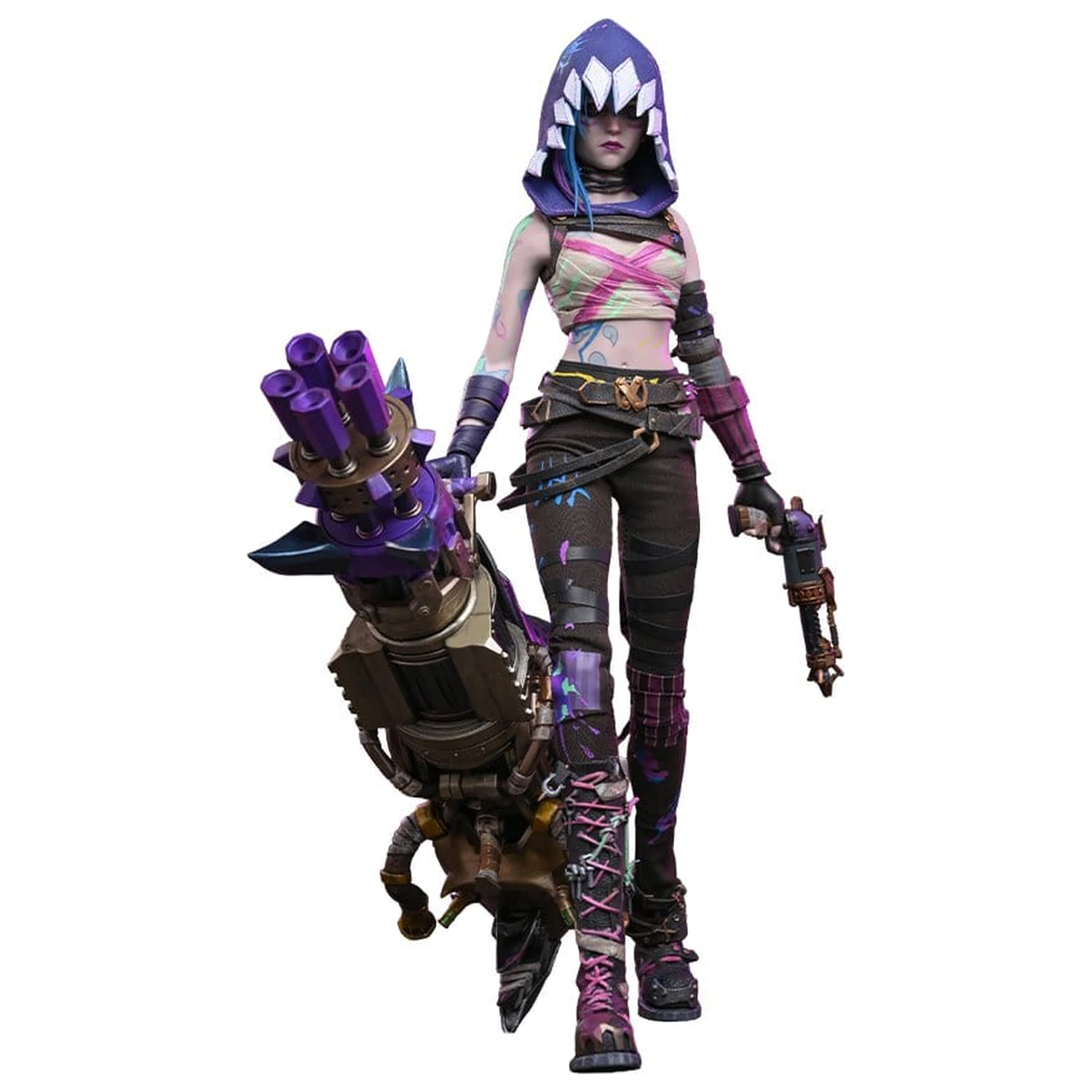 Arcane Actionfigur 1/6 Fractured Jinx 28 cm Produktfoto