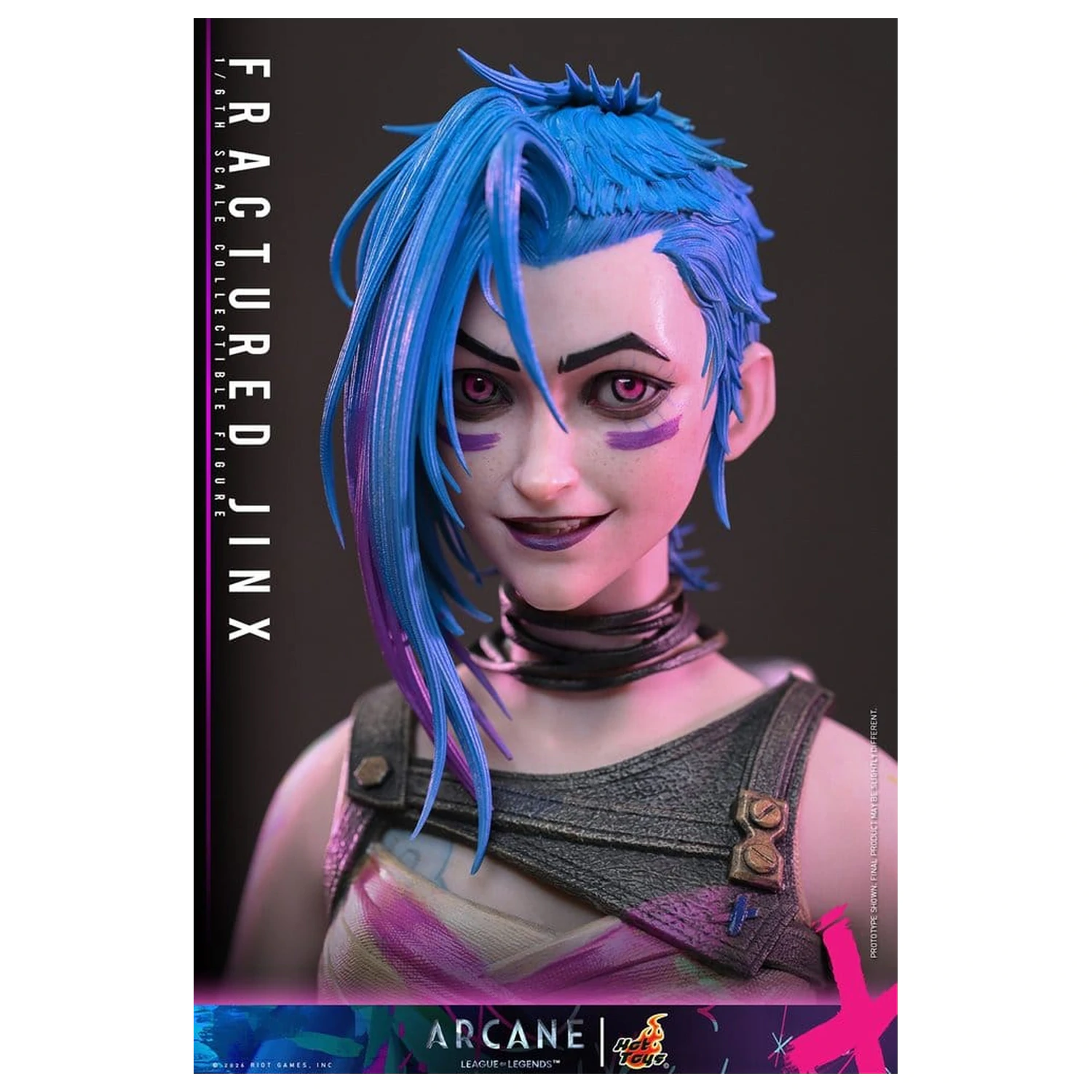 Arcane Actionfigur 1/6 Fractured Jinx 28 cm Produktfoto
