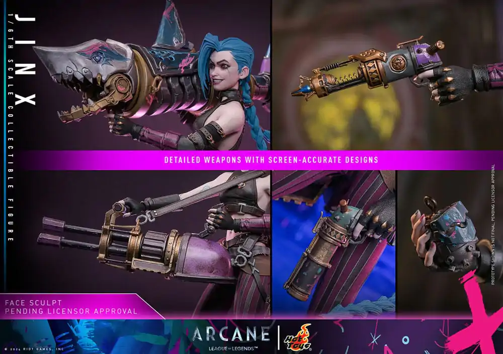 Arcane Actionfigur 1/6 Jinx 27 cm Produktfoto