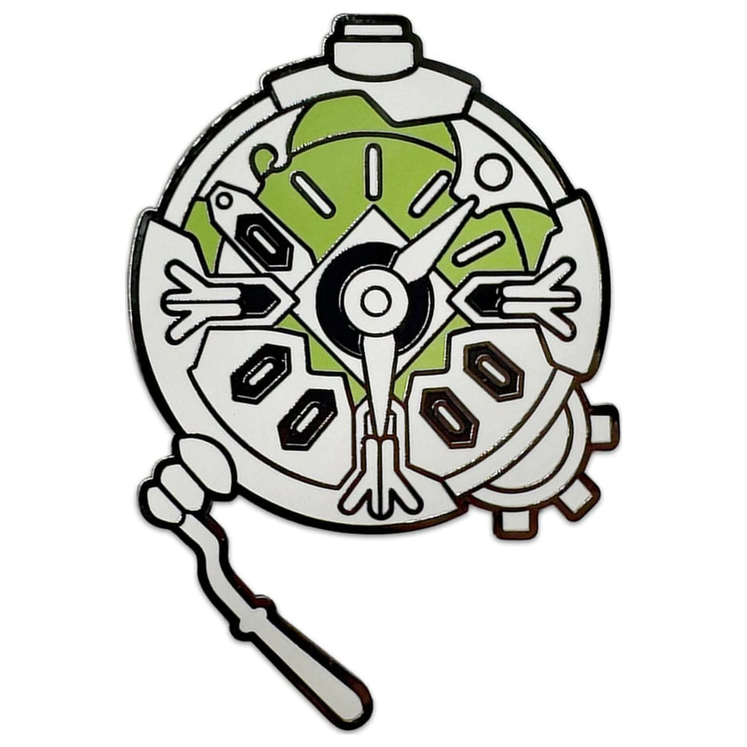 Arcane Pin Abzeichen Ekko Stopwatch 5 cm Produktfoto
